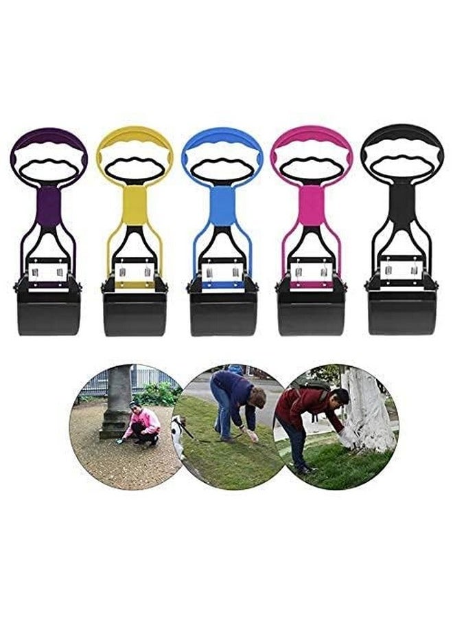 PET 11 Inch Potty Scooper For Dogs And Pets With 6 Poop Bag Rolls | Extra Thick And Strong Leak Proof Poop Bags For Pets (Color May Vary)  - Image 3