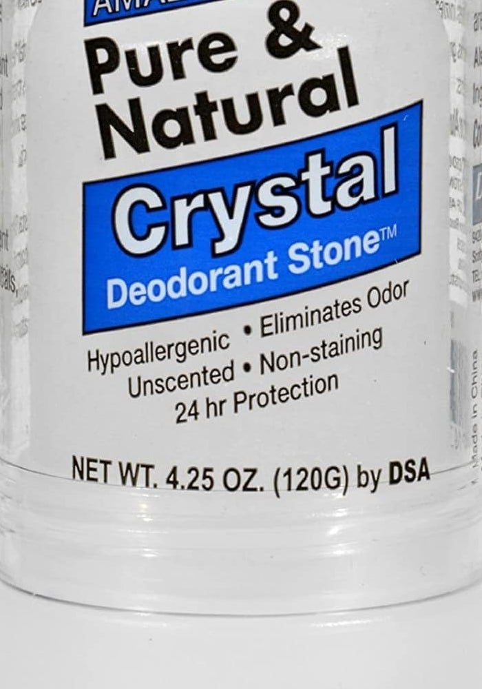 Thai Deodorant Stone Pure and Natural Crystal Deodorant Stone, 4.25 Ounce - Image 1