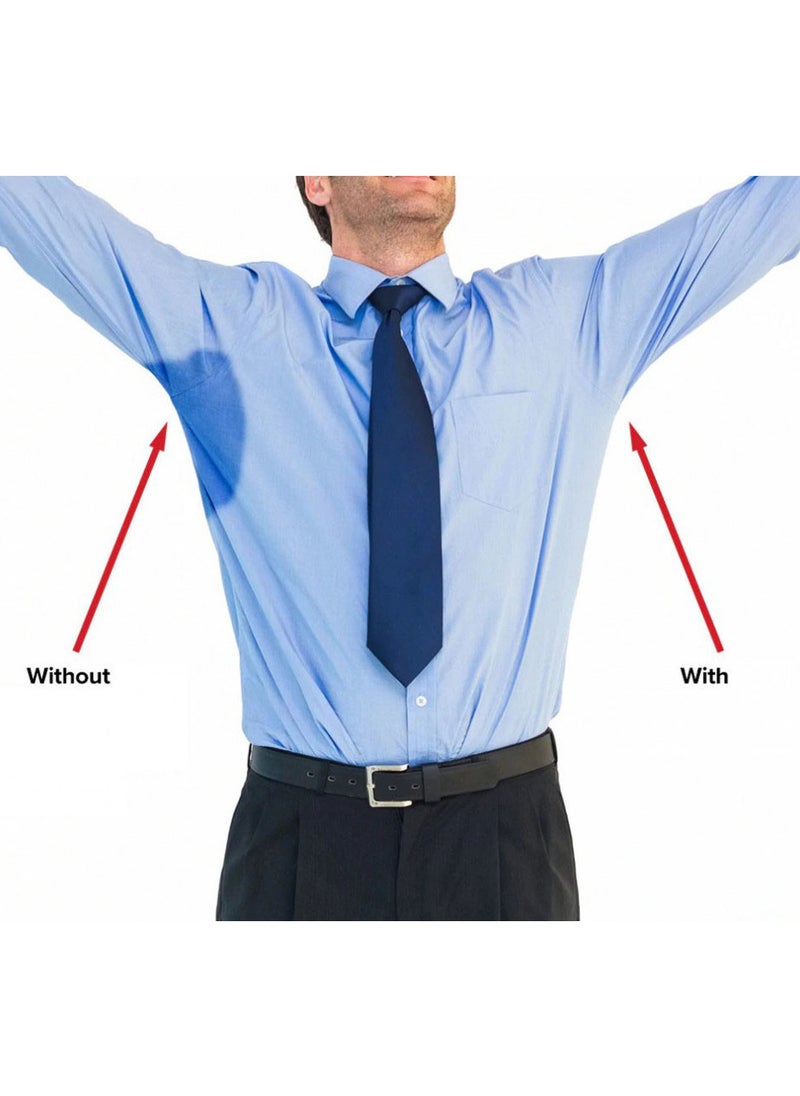 Generic - Sweatproof T-Shirt for Men (V-Neck) Underarm Protection - Image 1