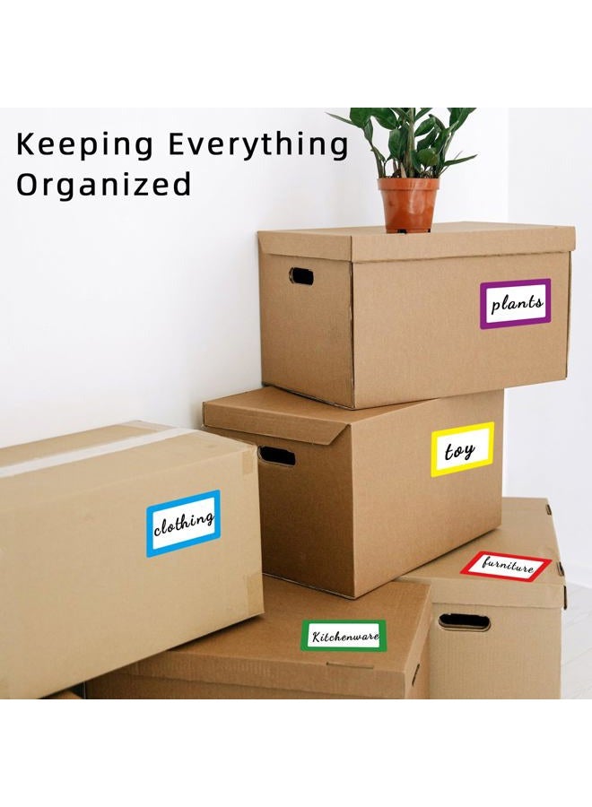 Yeachlaing 6 Color Name Tag Stickers, 240PCS Waterproof Stickers 3.5X2.25 Inch Name Labels for Office, School, Classroom and Home - Image 3