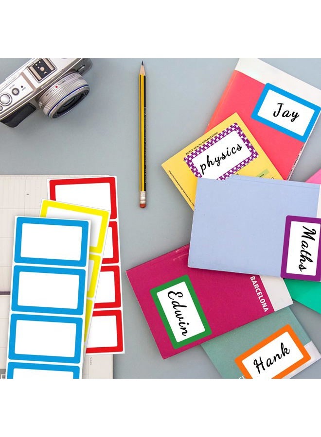 Yeachlaing 6 Color Name Tag Stickers, 240PCS Waterproof Stickers 3.5X2.25 Inch Name Labels for Office, School, Classroom and Home - Image 4