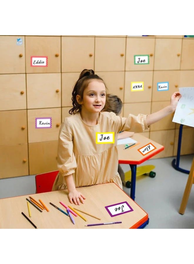 Yeachlaing 6 Color Name Tag Stickers, 240PCS Waterproof Stickers 3.5X2.25 Inch Name Labels for Office, School, Classroom and Home - Image 5