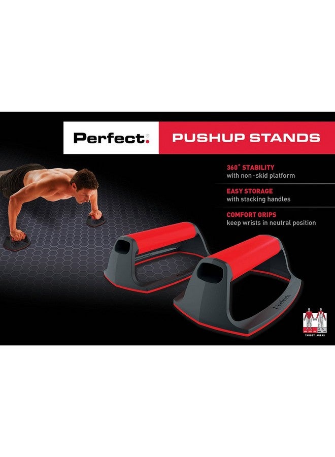 Perfect Fitness Fitness Pushup Stands - Image 3
