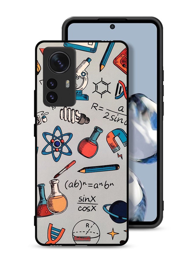 Tolwak Xiaomi 12 Protective Case Cover Science Tags - Image 1