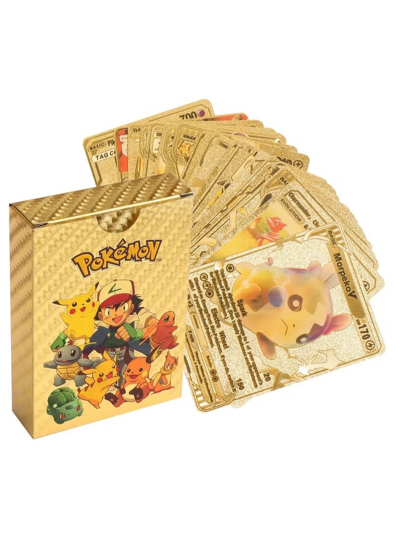 Toy Box Pokemon Gold Foil Playing Cards - Image 1