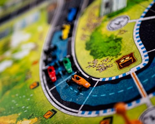 Days of Wonder Asmodee Heat: Heavy Rain Board Game Expansion - New Japan & Mexico Tracks, Intense Car Racing Strategy Game, Fun Family Game for Kids & Adults, Ages 10+, 1-7 Players, 60 Min Playtime - Image 3