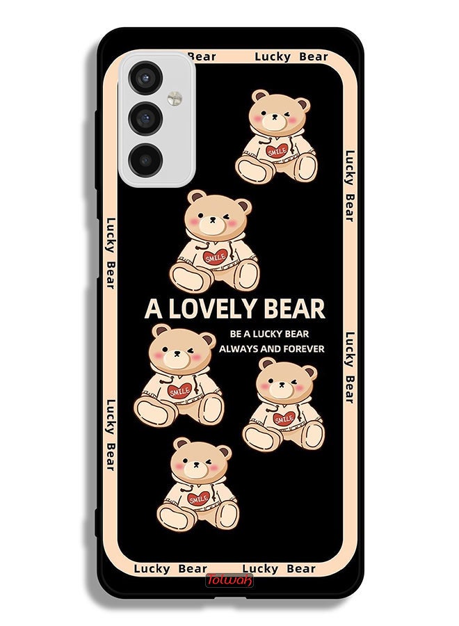 Tolwak Samsung Galaxy M52 5G Protective Case Cover A Lovely Bear - Image 2
