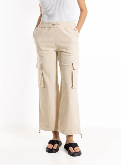 SHAPES JOGGER WAIST CARGO TROUSERS
