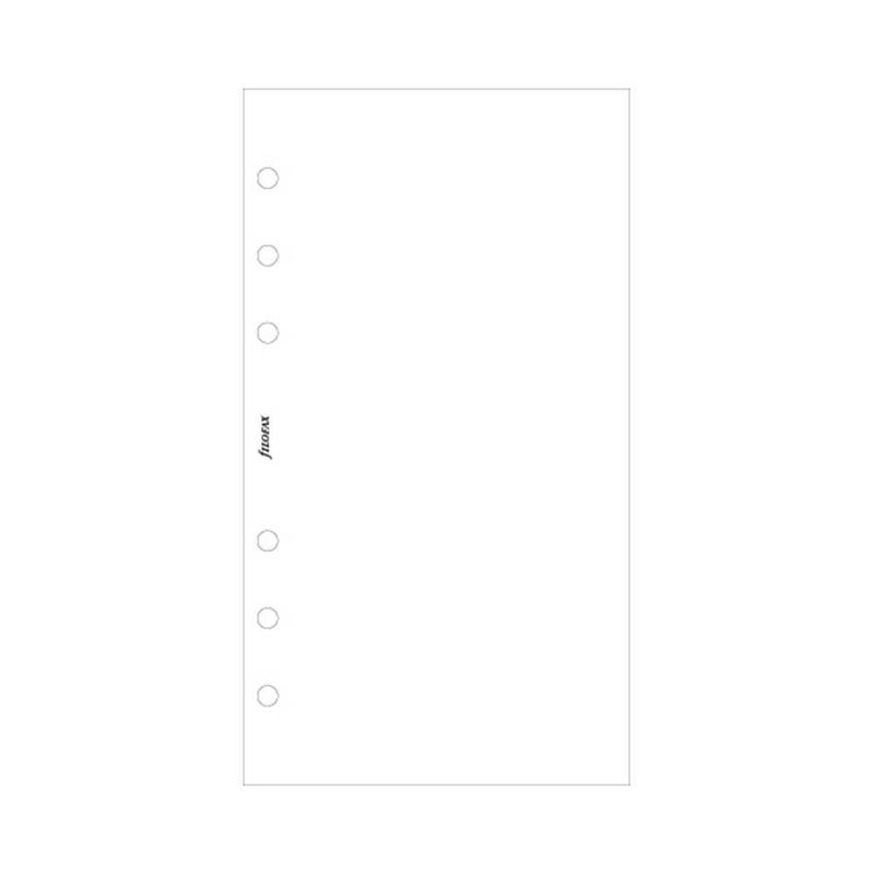 Filofax Plain White Notepaper (B132451)