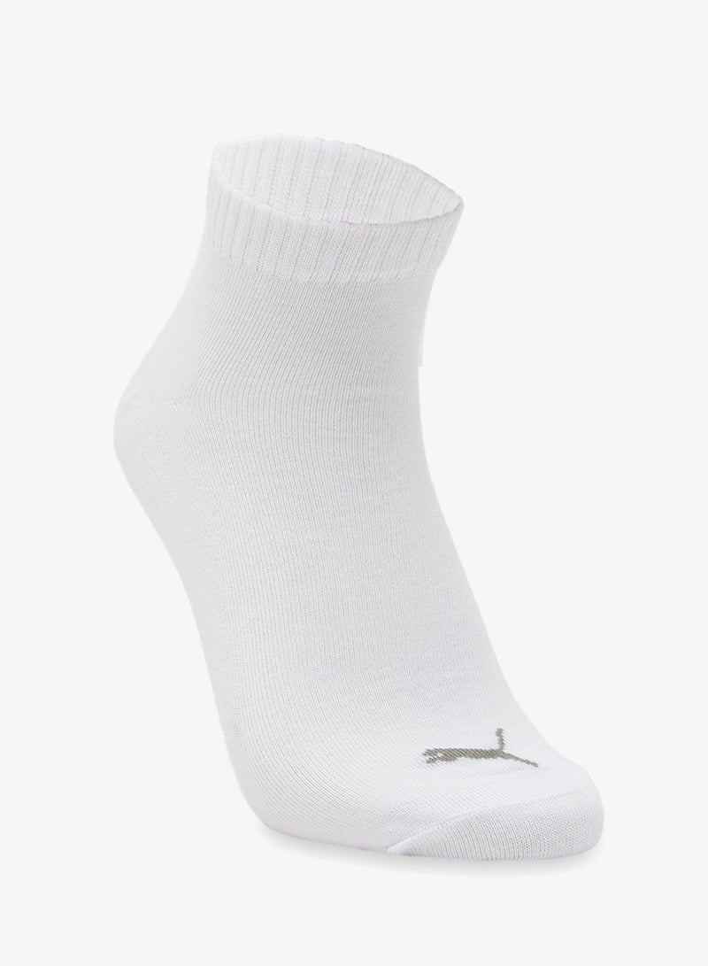 PUMA 3 Pack Plain Quarter Socks - Image 3