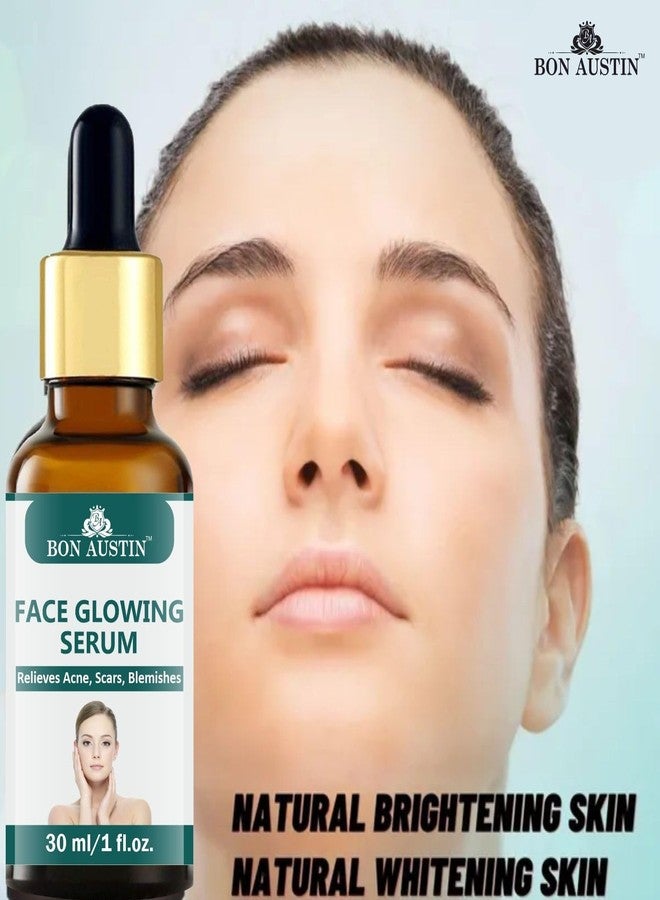 Bon Austin 100% Natural Face Glowing Serum, Pink Lip Serum, Under Eye Serum (Remove Dark Circle) & Hair Growth Ginger Serum (Reduce Hair Fall) Each, 30ml - Combo of 4 Items - Image 3
