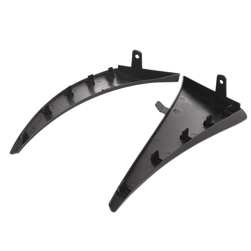 ECOTRIC Front & Rear Splash Guards Mud Flaps for 2014-2019 Chevrolet Corvette C7 Stingray 4-PC Set - Image 2