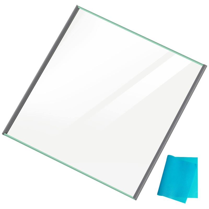Alvar UPGRADED W11188040 Refrigerator Glass Shelf Compatible with Whirlpool Fresh Food Upper Glass Shelf Replacement,Tempered Glass Shelf Parts W11135529,AP6286990, Fit WRS312/ WRS315/ WRS321/WRS325..Series - Image 1