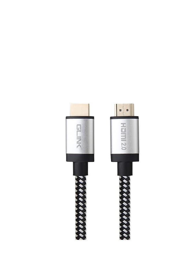 GLink GL-201 ULTRA 4K-HIGH SPEED HDMI CABLE 2.0V with Ethernet 18Gbps, Supports DOLBY, 3D, 4K@60Hz, HDCP 2.2, Audio return, Cotton Braided, Gold Plated Metal Connector (15M/50FT) - Image 5