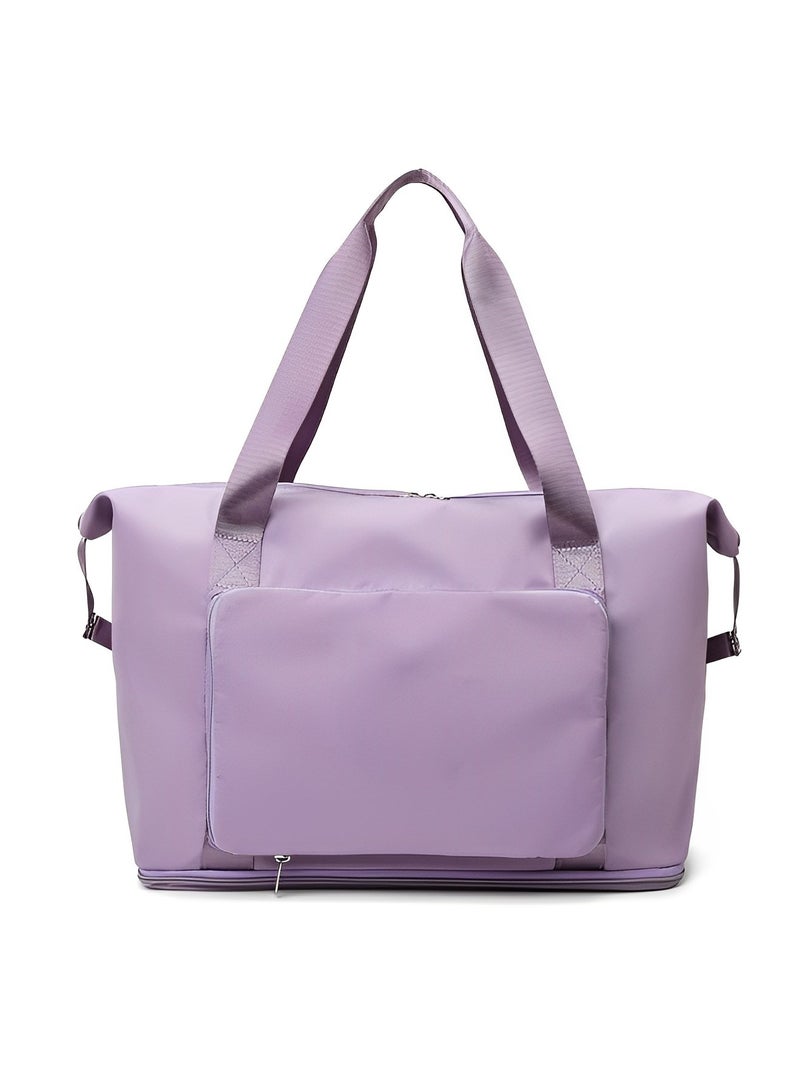 REOCLE Foldable Travel Duffle Bag Portable Large Capacity Waterproof Lightweight Luggage Duffel Weekender Bag for Travel & Gym & Sports - Image 2