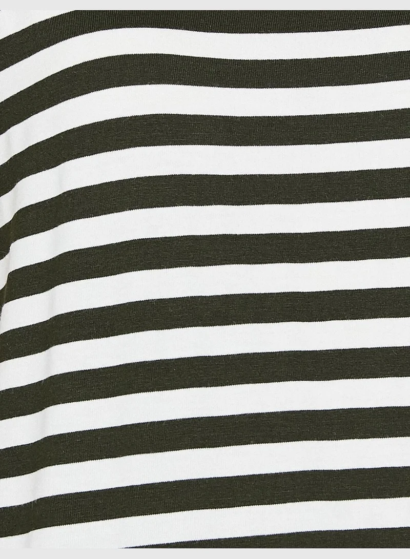كوتون Striped T-Shirt
