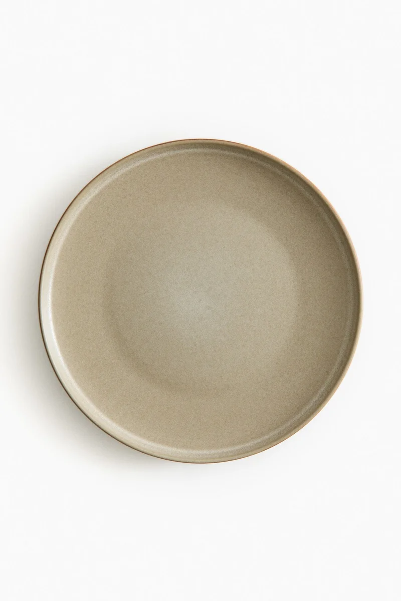 H&M Reactive-glaze dinner plate