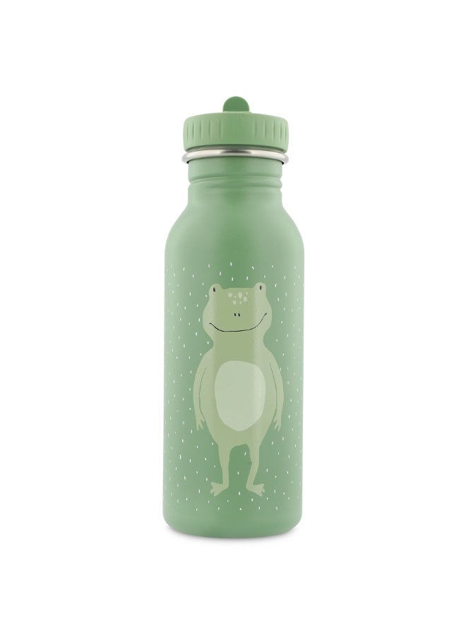 Trixie Stainless Steel Water Bottle - 500ml - Mr. Frog - Image 1