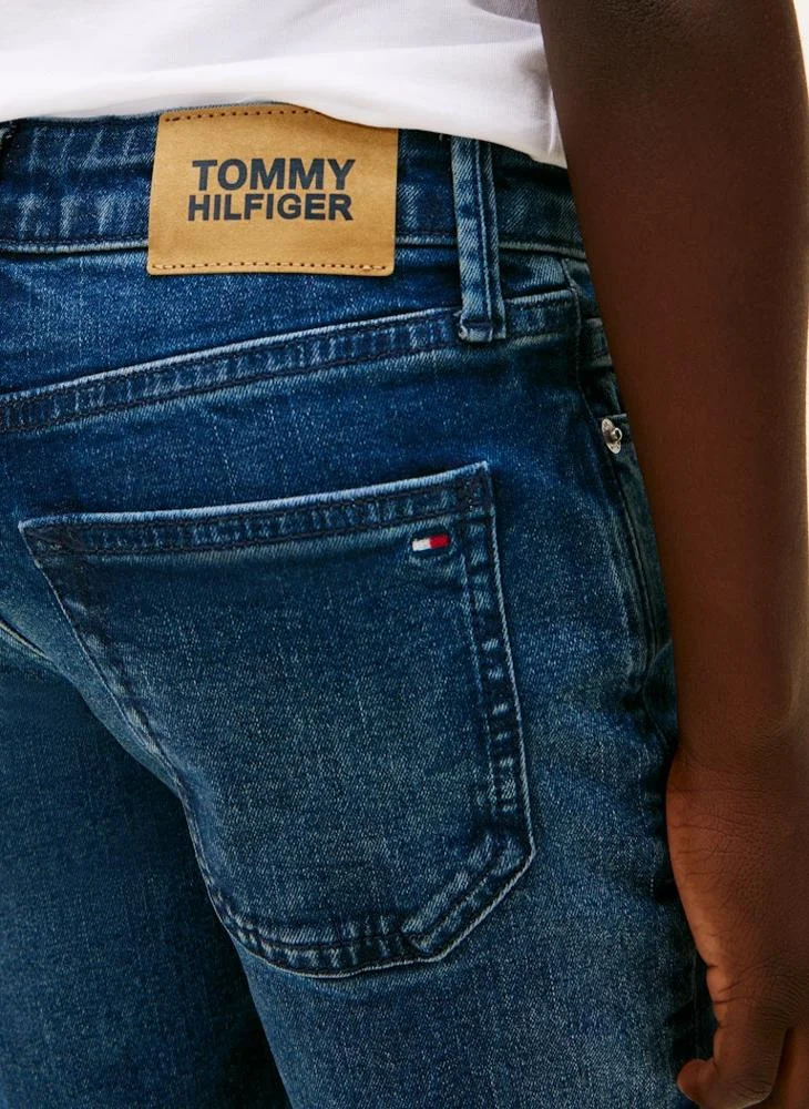 Tommy Hilfiger Denim Dark 01 Kids Straight Dark Jeans for Men | Best Price UAE