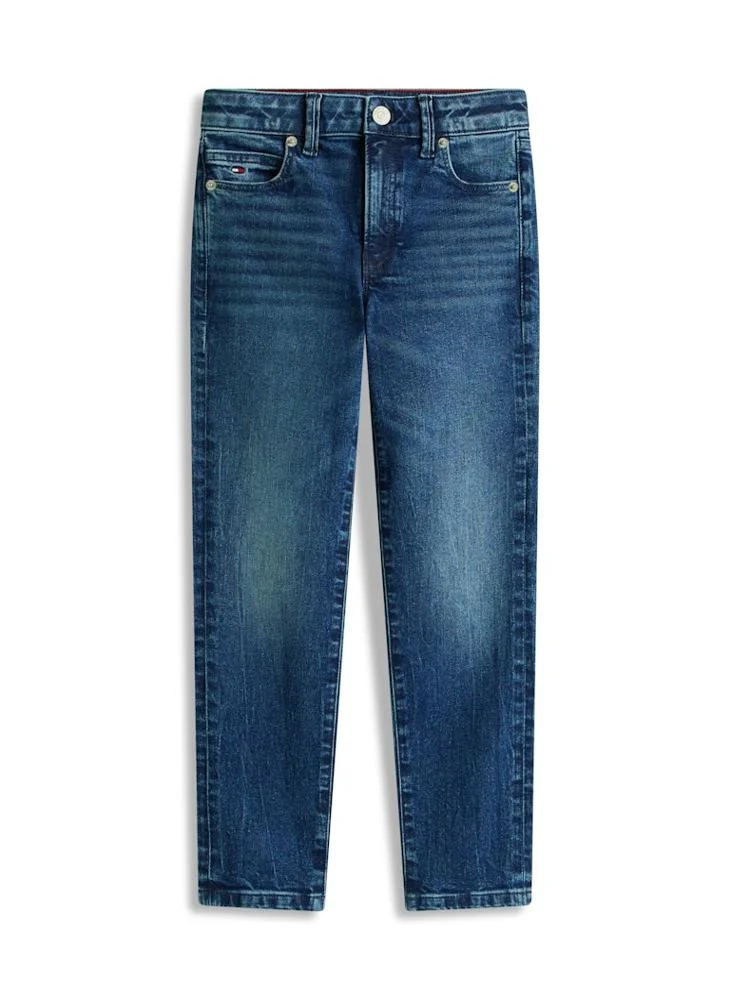 Tommy Hilfiger Denim Dark 01 Kids Straight Dark Jeans for Men | Best Price UAE