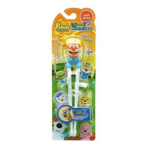 Edison 1 X New Pororo  Training Chopsticks for Left Hand - Image 1