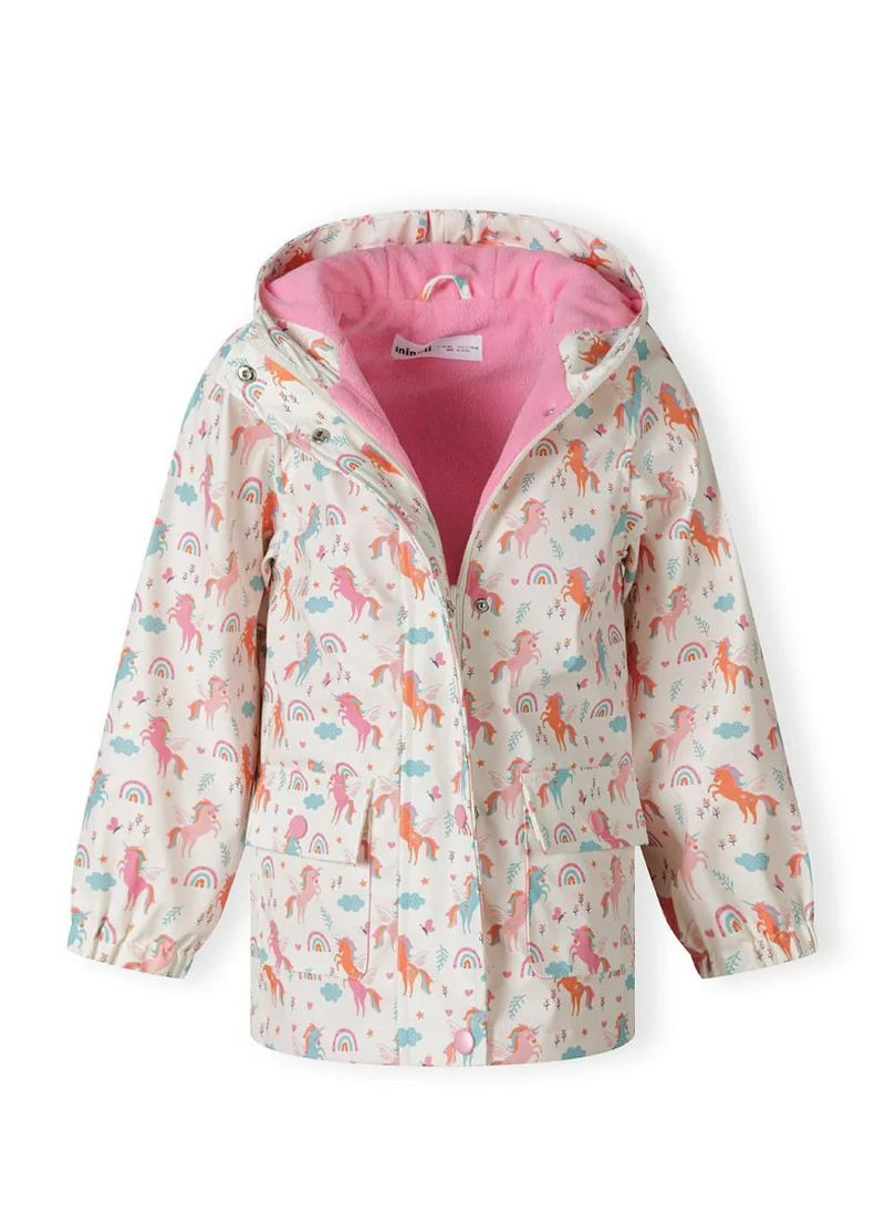 MINOTI Girls Waterproof Rain Jacket