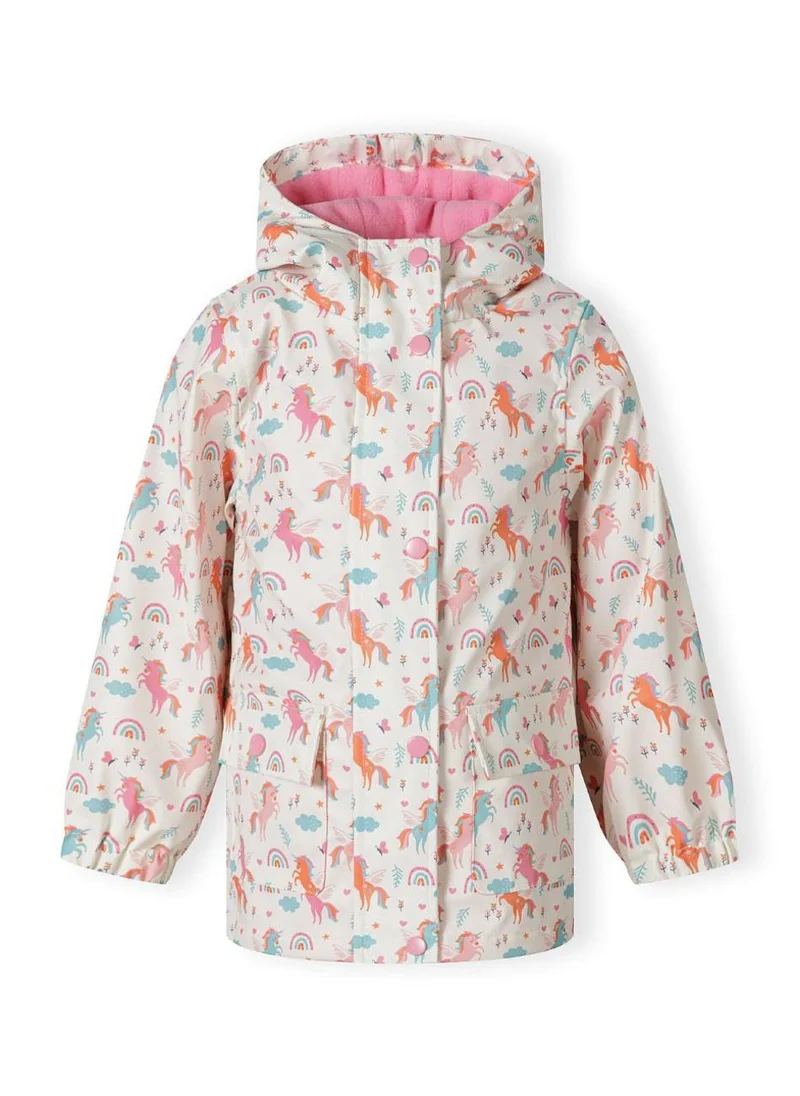 MINOTI Girls Waterproof Rain Jacket