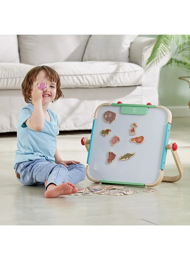 Hape 30-pcs Wooden Magnetic Animals, Animal Magnets, Toys For 2 Years & Up, Educational Toys,Magnet Toys