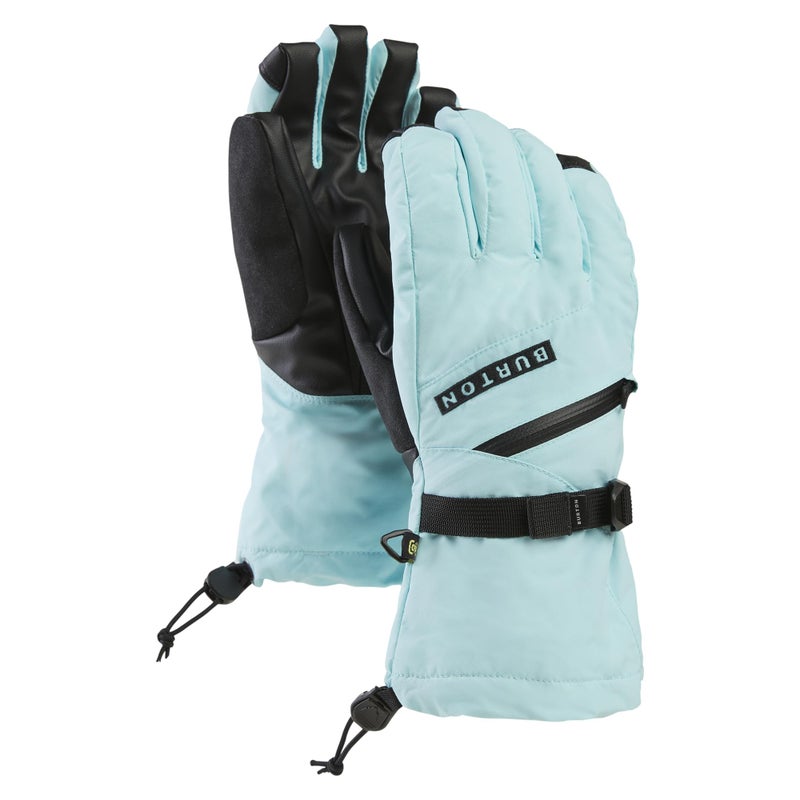 Burton Womenâ€™s Gore-TEX Insulated Gloves â€“ Waterproof Winter Snowboard Gloves â€“ Light Teal, Small - Image 1