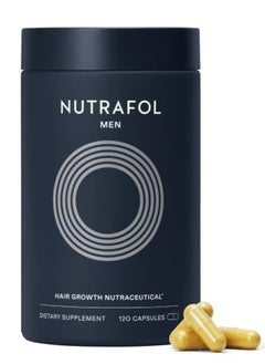 NUTRAFOL Nutrafol Men's Hair Growth Supplements, Clinically Tested for Visibly Thicker Hair and Scalp Coverage, Dermatologist Recommended - 1 Month Supply  - Image 2