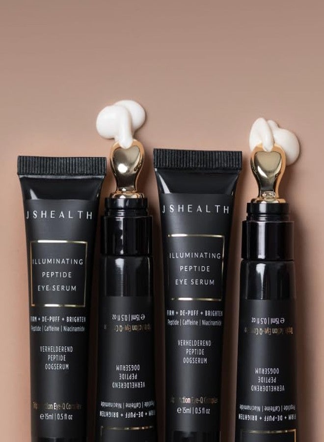 JSHealth سيروم العين المضيء من JSHealth - سيروم لتفتيح تحت العين مع الببتيدات والكافيين والنياسيناميد - للتخلص من الهالات السوداء، الأكياس والتجاعيد - Image 5