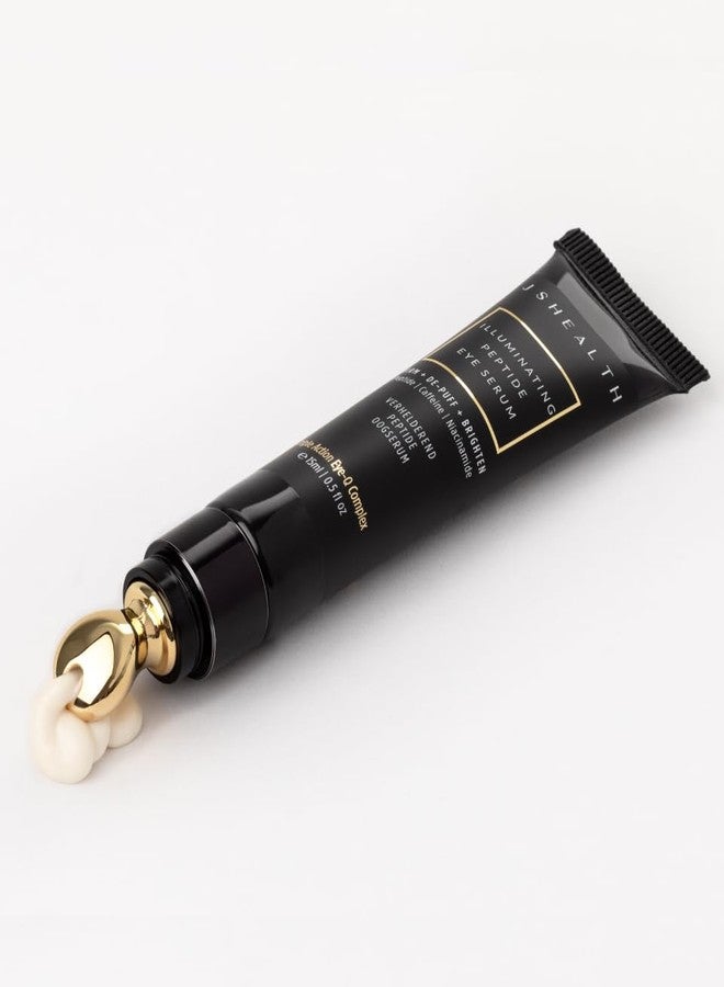 JSHealth سيروم العين المضيء من JSHealth - سيروم لتفتيح تحت العين مع الببتيدات والكافيين والنياسيناميد - للتخلص من الهالات السوداء، الأكياس والتجاعيد - Image 3