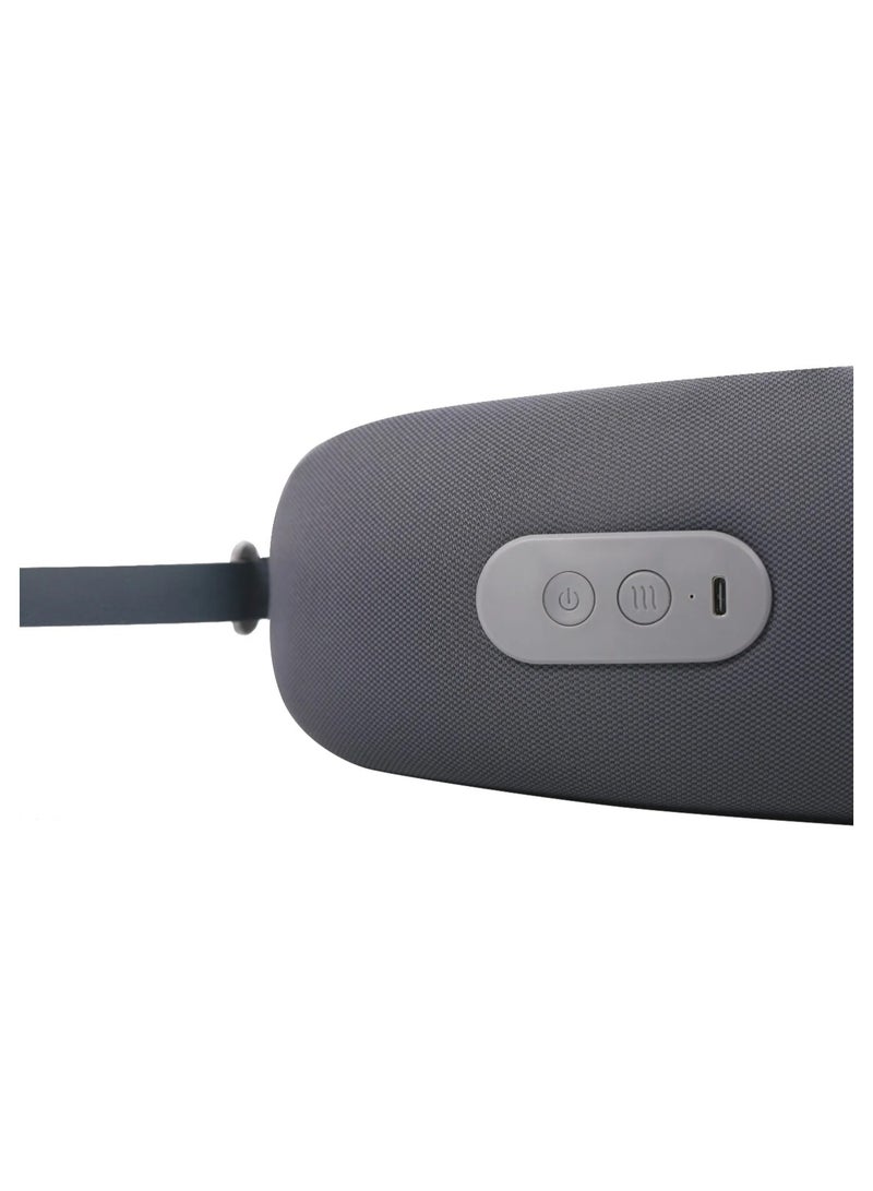 GREEN LION Ergonomic Pillow with Neck Massager Function / Battery 1200mAh / Massage Mode Forward Reverse / Charging Port Type-C / Heat Therapy / Working Time 2 Hrs  / Quiet Operation - Gray - Image 3