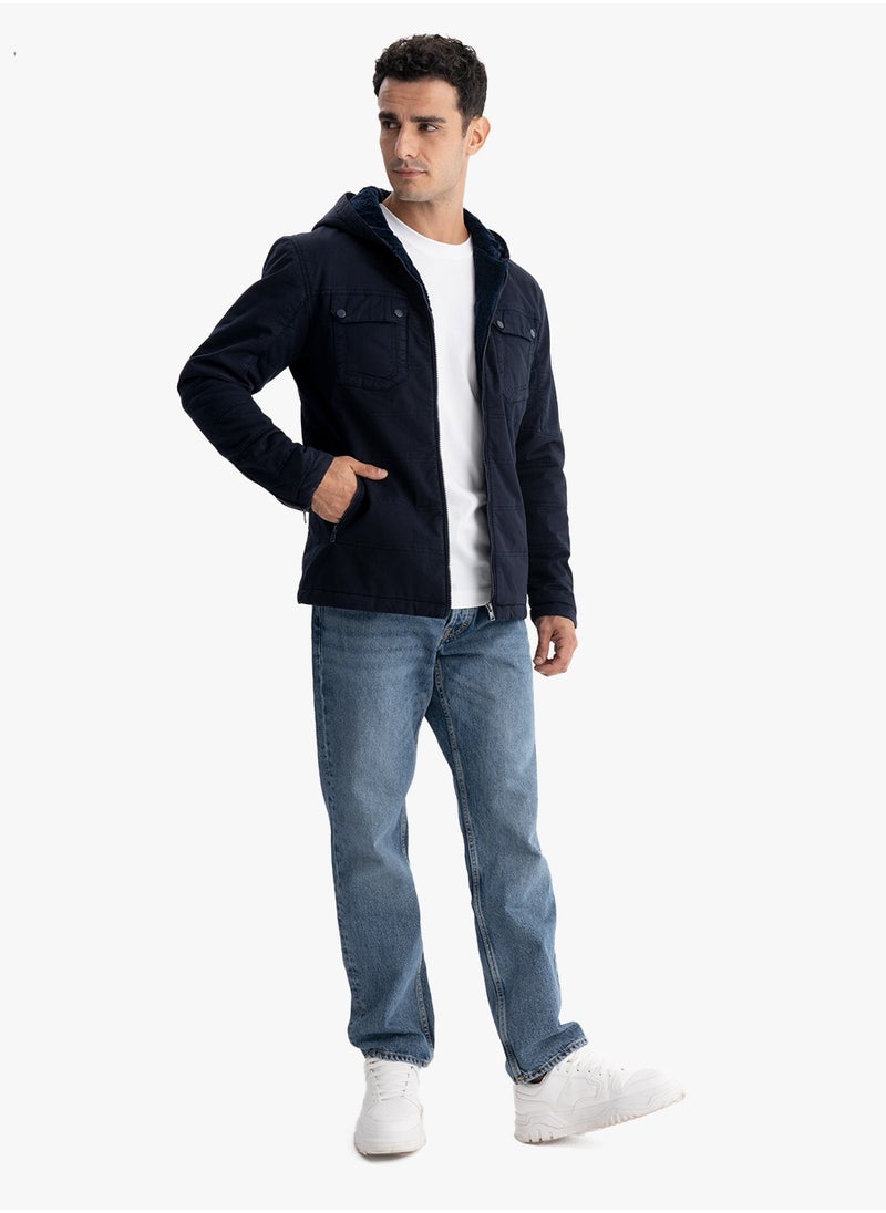 clever - Jacket Gabardine Men's - Head Cove - Sleeve Zippers -Blue - Image 1