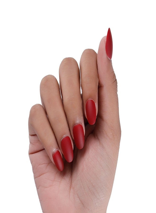 NAILWIND 24 Natural French Short False Nails Acrylic Full Cover Nails,Natural Fake Nails Delicate & Comfortable for Women and Girls (N36, 24 Count -Pack of 1) - Image 4