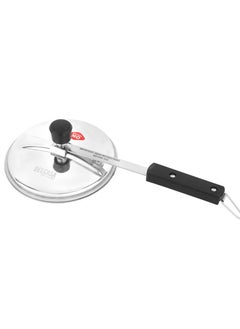 DELCASA 3Liters Delcasa 3 Liter Aluminum Pressure Cooker Inner Lid Silver  - Image 5
