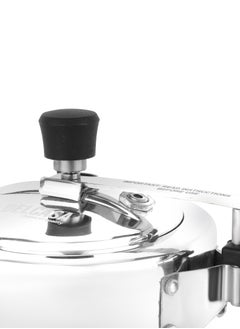 DELCASA 3Liters Delcasa 3 Liter Aluminum Pressure Cooker Inner Lid Silver  - Image 3