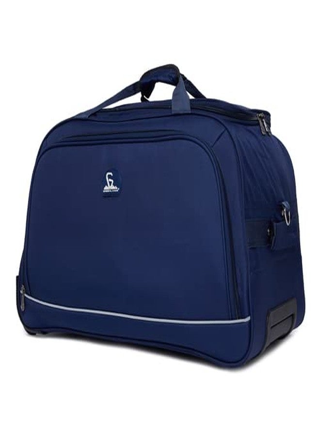 Greenlands 60L Nifty XL Water-Resistant Wheelie Duffle Bag - Large Rolling Travel Luggage with Retractable Handle & Shoulder Strap - Image 4