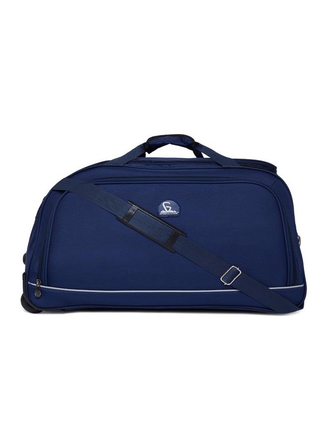 Greenlands 60L Nifty XL Water-Resistant Wheelie Duffle Bag - Large Rolling Travel Luggage with Retractable Handle & Shoulder Strap - Image 2