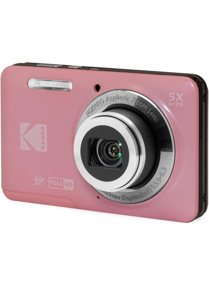 Kodak FZ55 Digital Camera Pink - Image 1