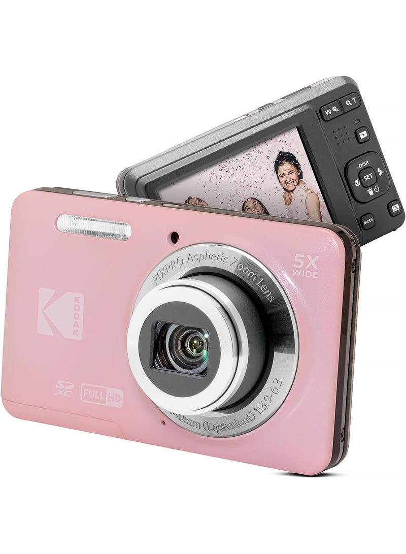 Kodak FZ55 Digital Camera Pink - Image 2