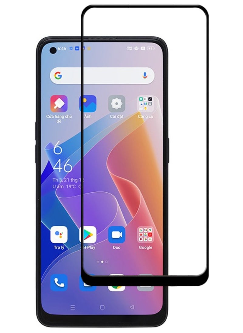 ACLIX Antistatic ESD Dustproof Premium Quality High Definition Tempered Glass Screen Protector Designed For Oppo Reno7 Z 5G - Image 1