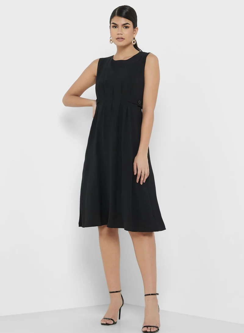 ELLA Sleeveless A-Line Dress