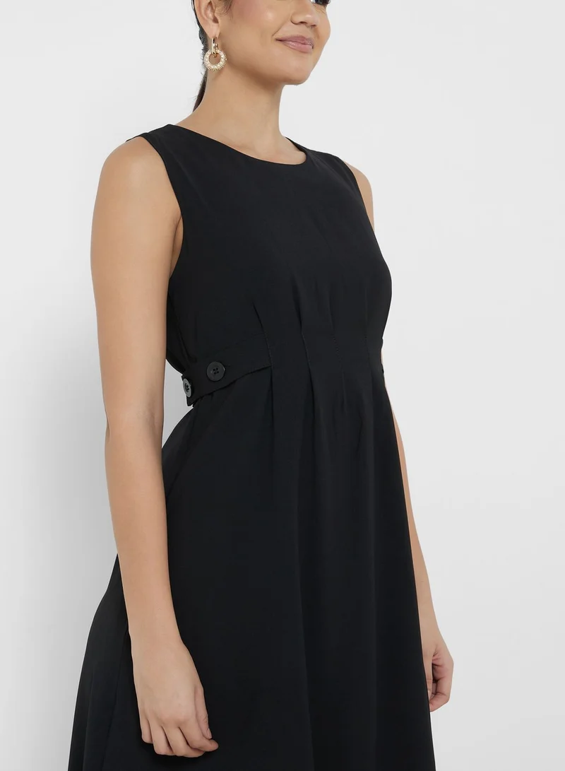 ELLA Sleeveless A-Line Dress