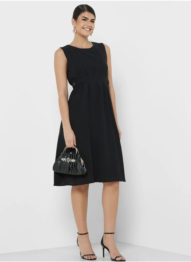 ELLA Sleeveless A-Line Dress