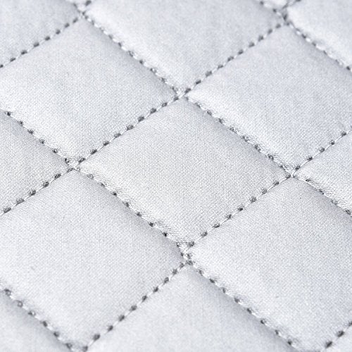 Lifaith 100% Cotton Kitchen Everyday Basic Terry Pot Holder Heat Resistant Coaster Potholder for Cooking and Baking Set of 5 Grey - Image 5