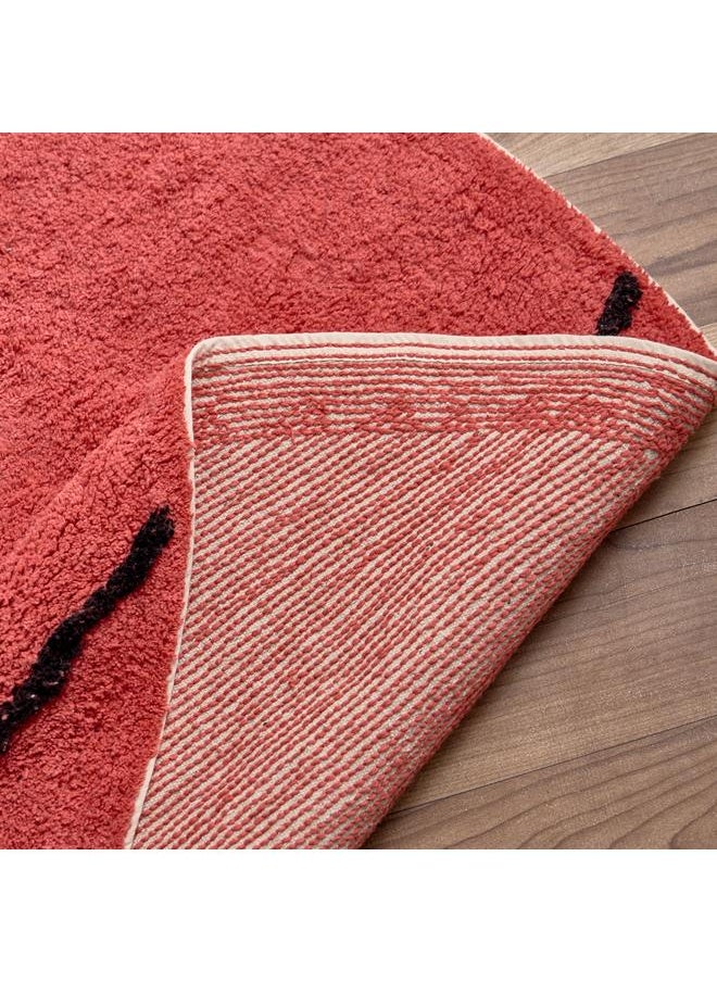 ARCADE - Basketball Shaped Tufted Rug 120 Cm - Image 1