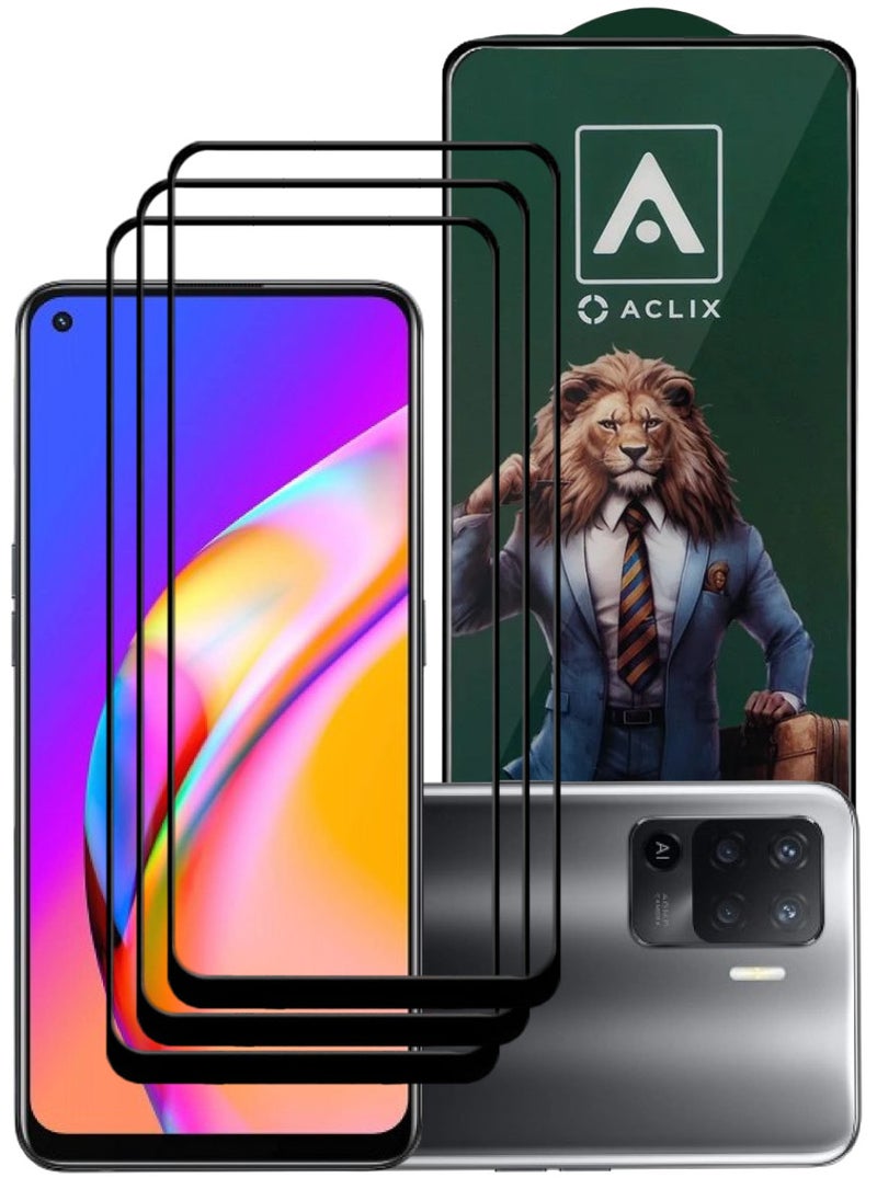 أكاليكس 3 قطع، حماية شاشة،  لهاتف اوبو  A94، جودة ممتازة. - Image 1