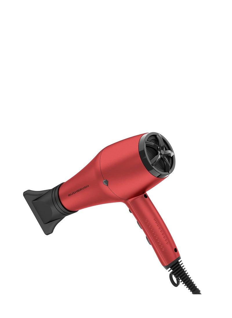 راش براش راش براش استشوار فرد و تكثيف الشعر الاحترافي بقوة 3000 وات لون احمر D3 K RED  - Image 4