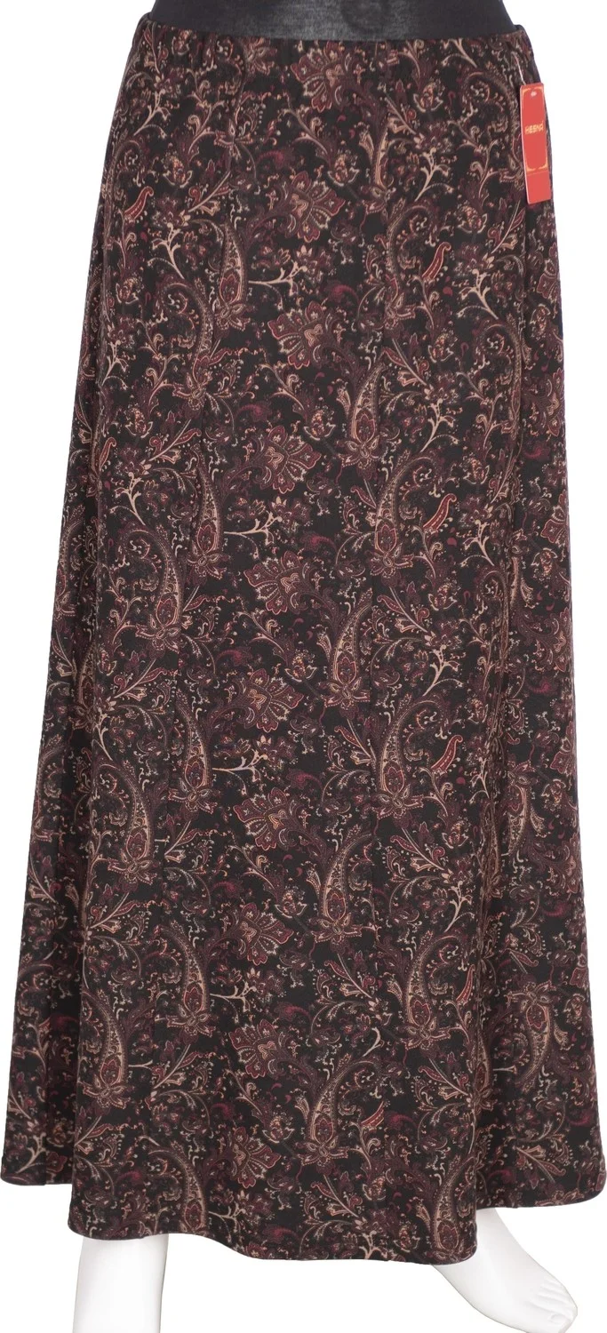 Hesna , Aylin Seasonal Black Skirt with Pieces